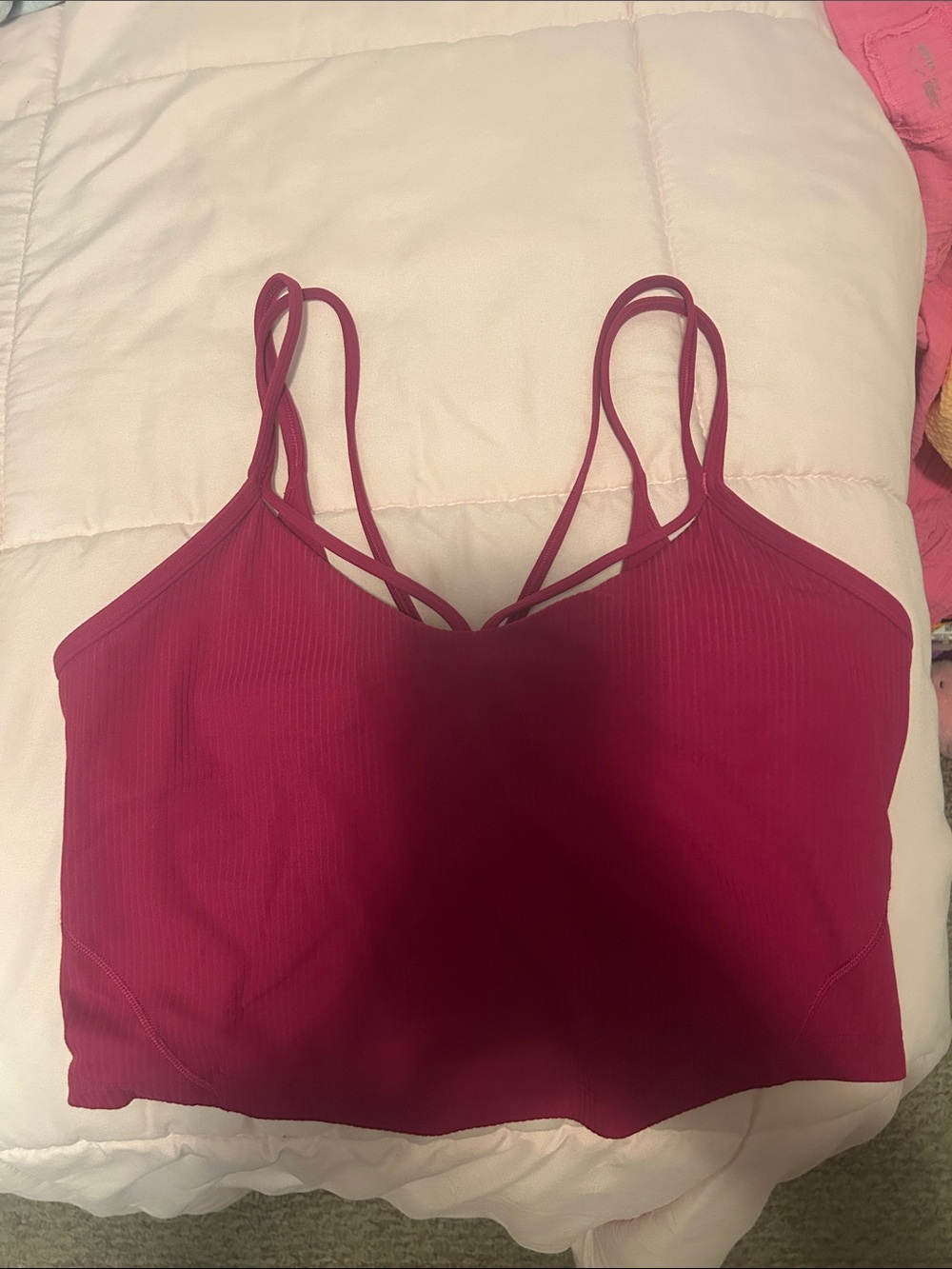 Lululemon Strappy Crop Top